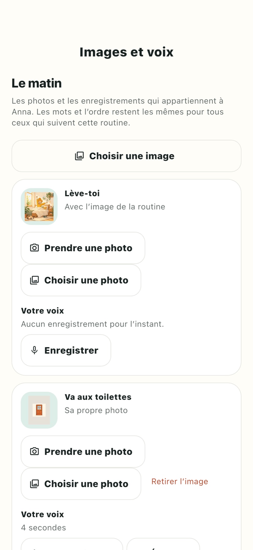 Choisissez une illustration originale ou montrez le véritable objet que la personne utilisera.